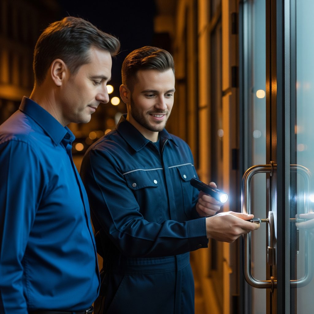 After-hours commercial lockout service in 33610 East Tampa