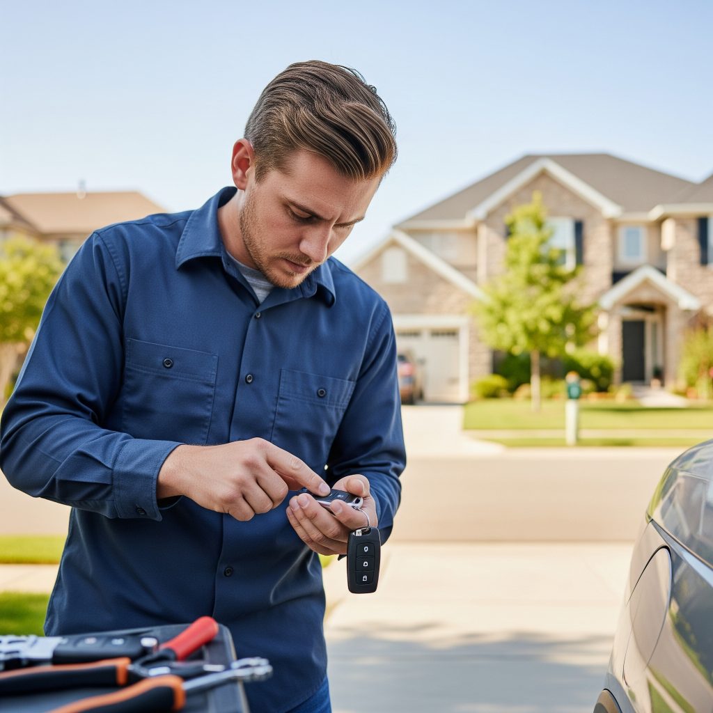 Spare key duplication by mobile locksmith in Brandon ZIP 33511